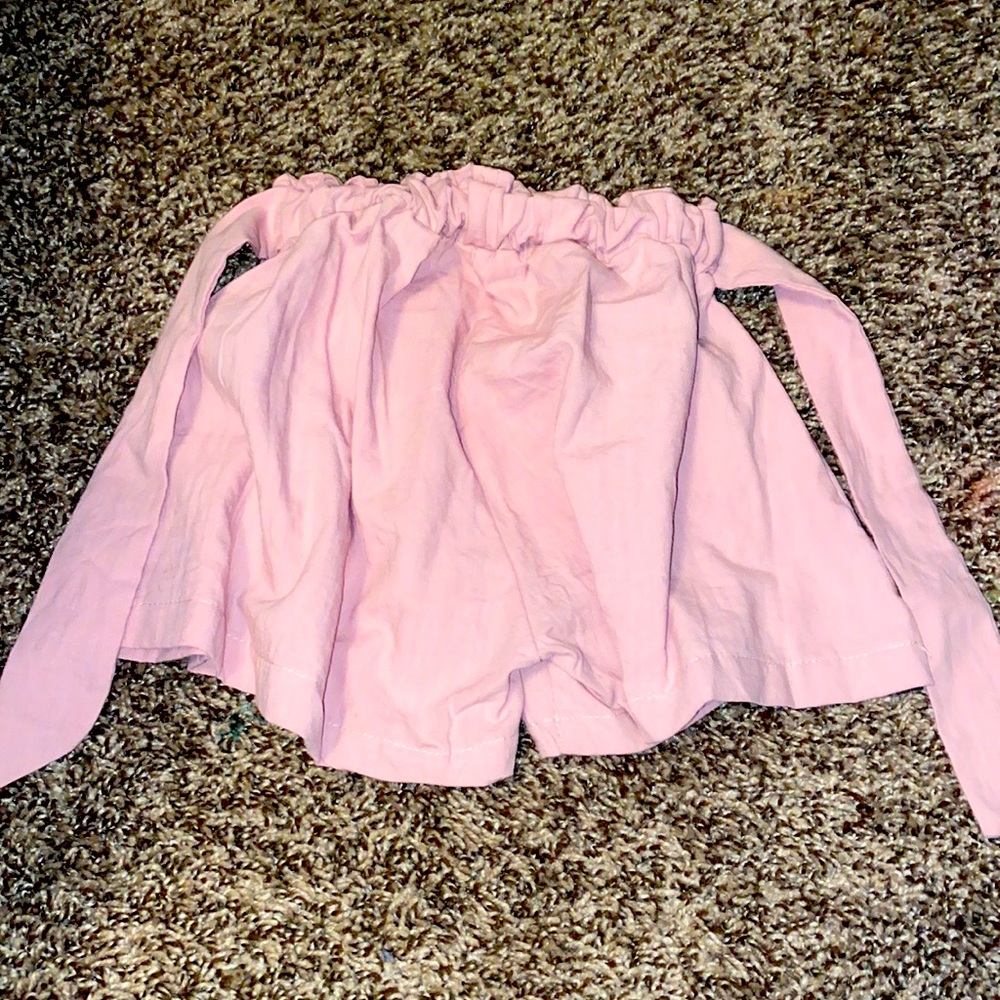 kids ruffled shorts
